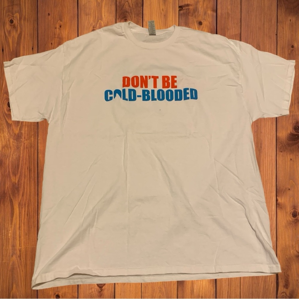 Funny Red Cross Don’t Be Cold Blooded Shark Shirt Threadless Animal Blood